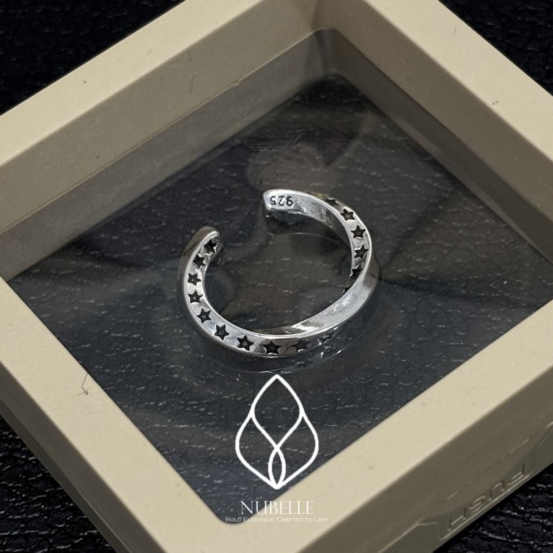 🌗 Twisted star ring /트위스트 925실버 스타 반지 상품이미지5