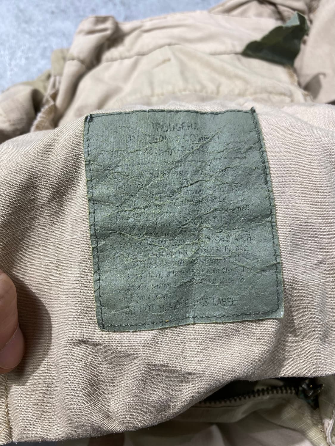 [M] U.S.ARMY 미군 데저트 카모 밀리터리 BDU 카고팬츠 상품이미지9
