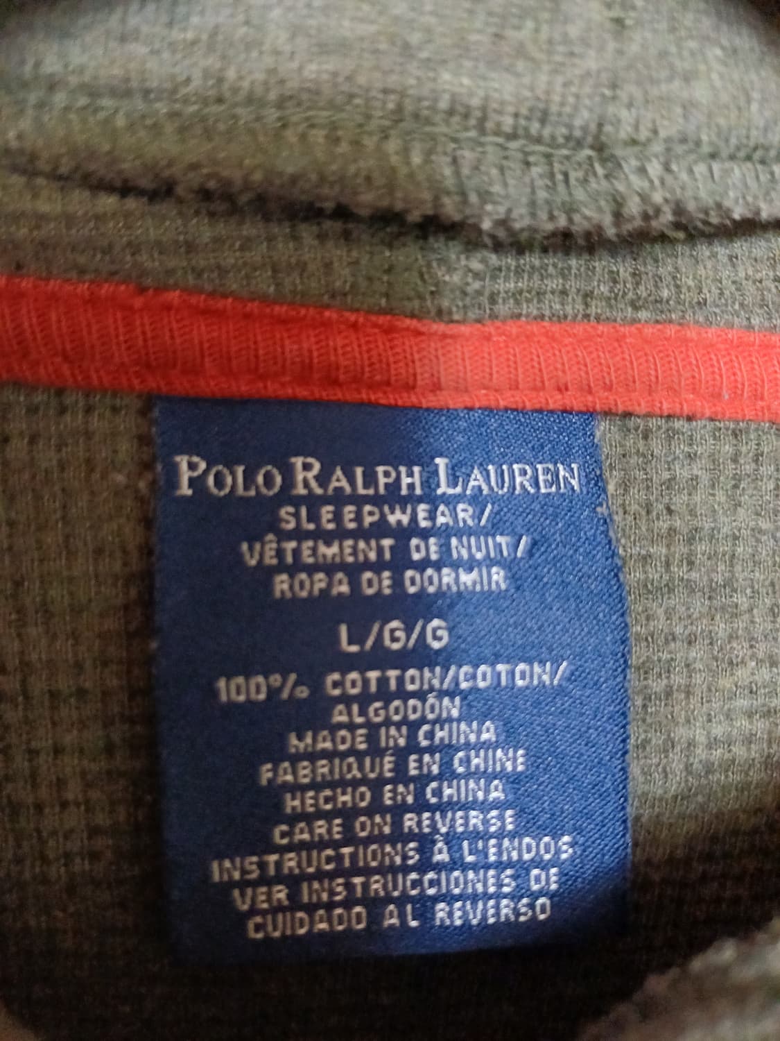 L)폴로 와플 니트 후드티  상품이미지9