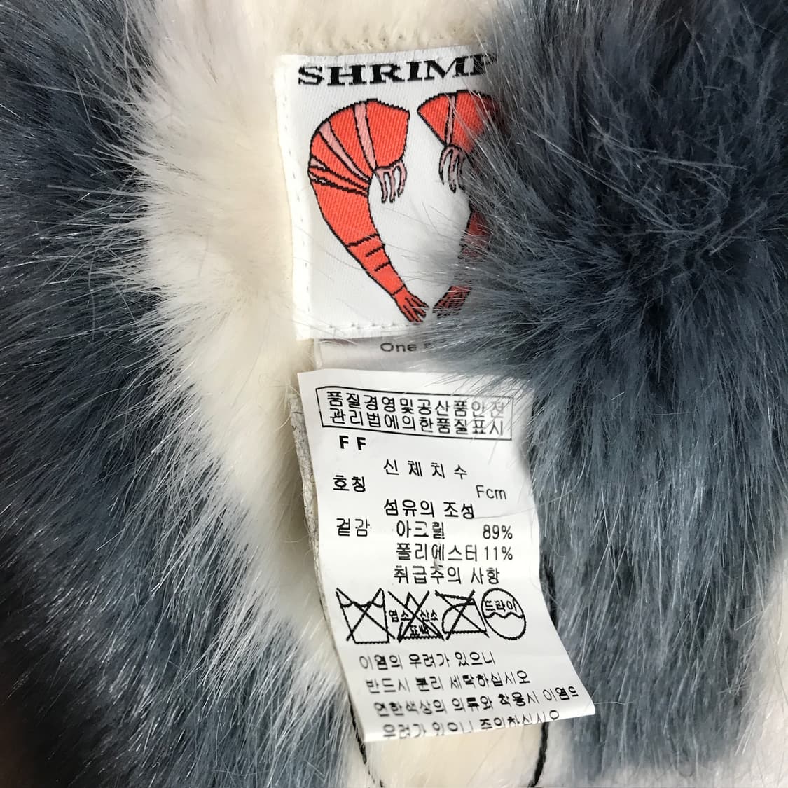 쉬림프스 퍼 머플러 상품이미지3