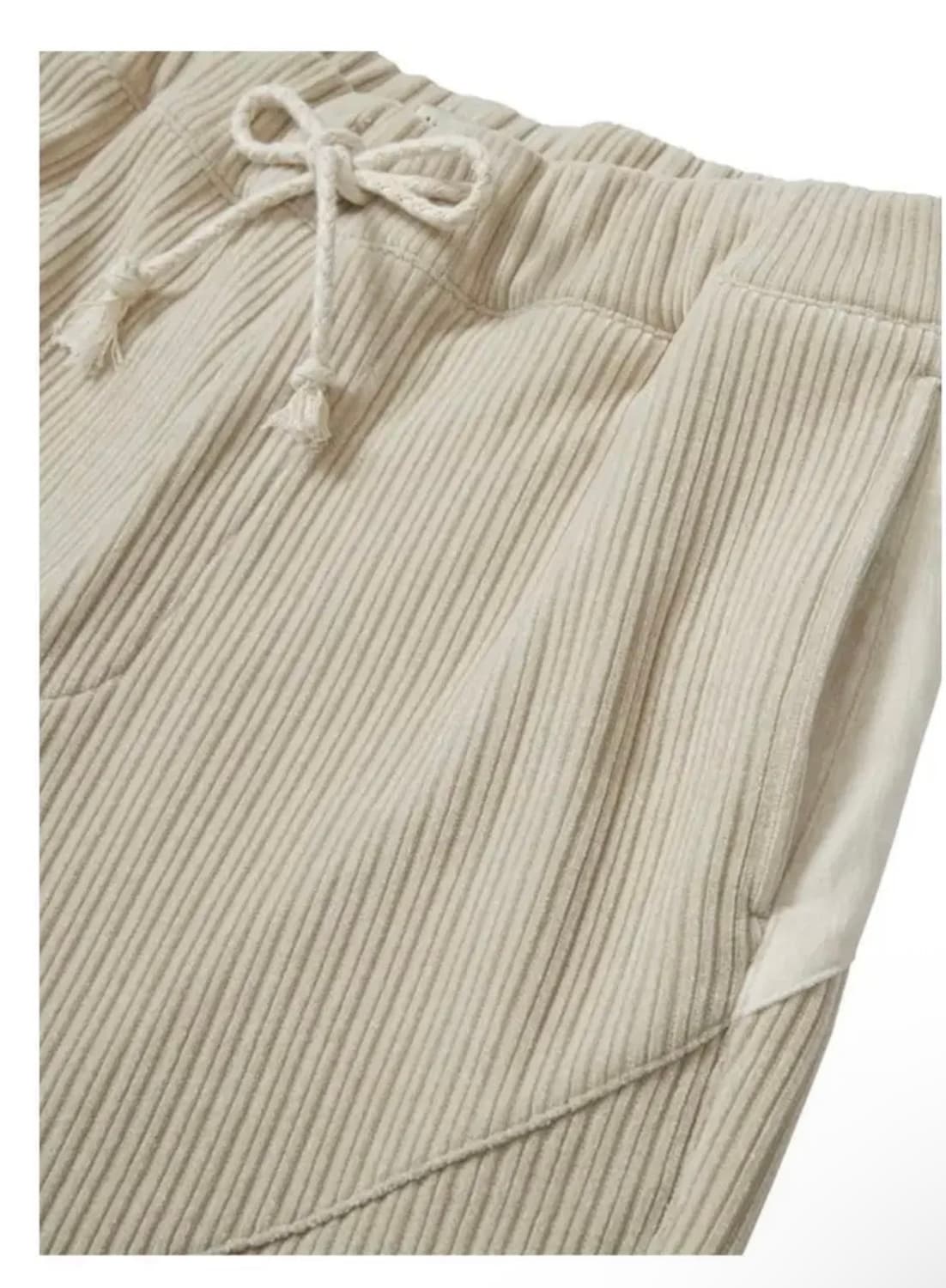 엑슬림 스웻 아이보리 팬츠 2사이즈 상품이미지2