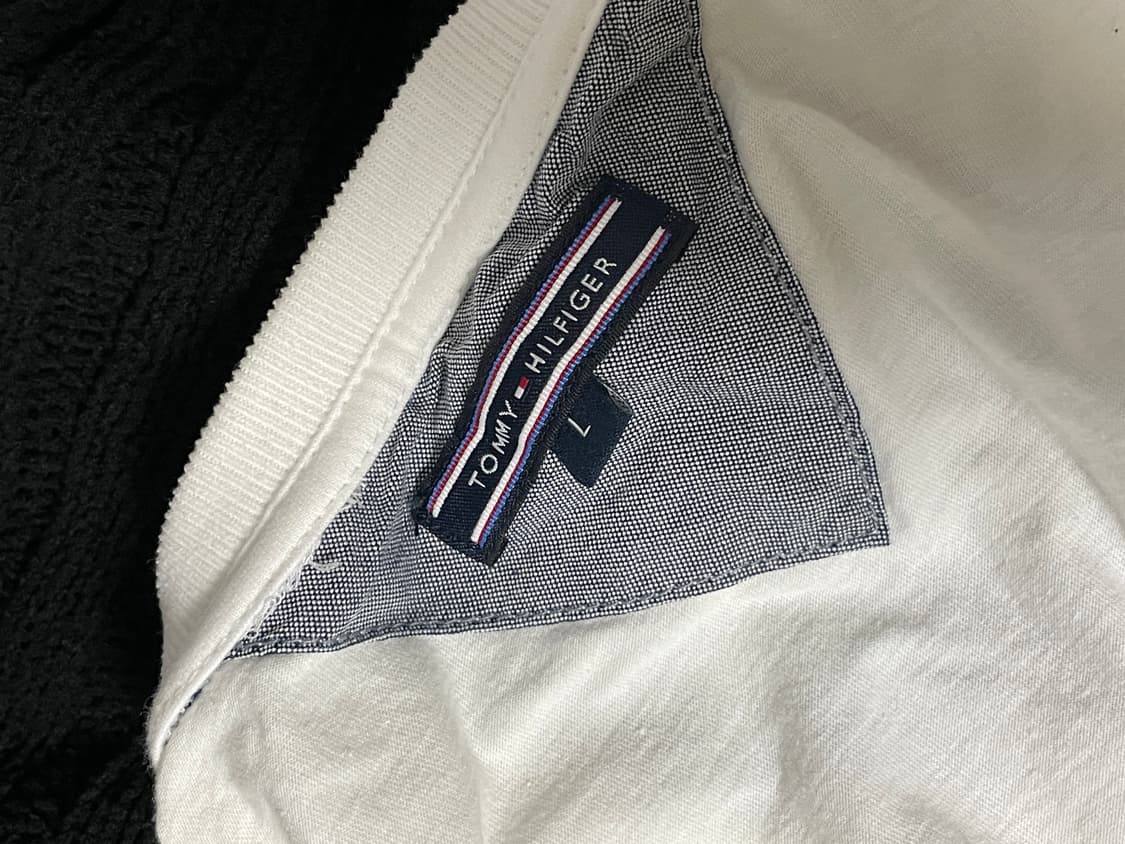 타미힐피거 롱슬리브 긴팔 티셔츠 화이트 상품이미지3