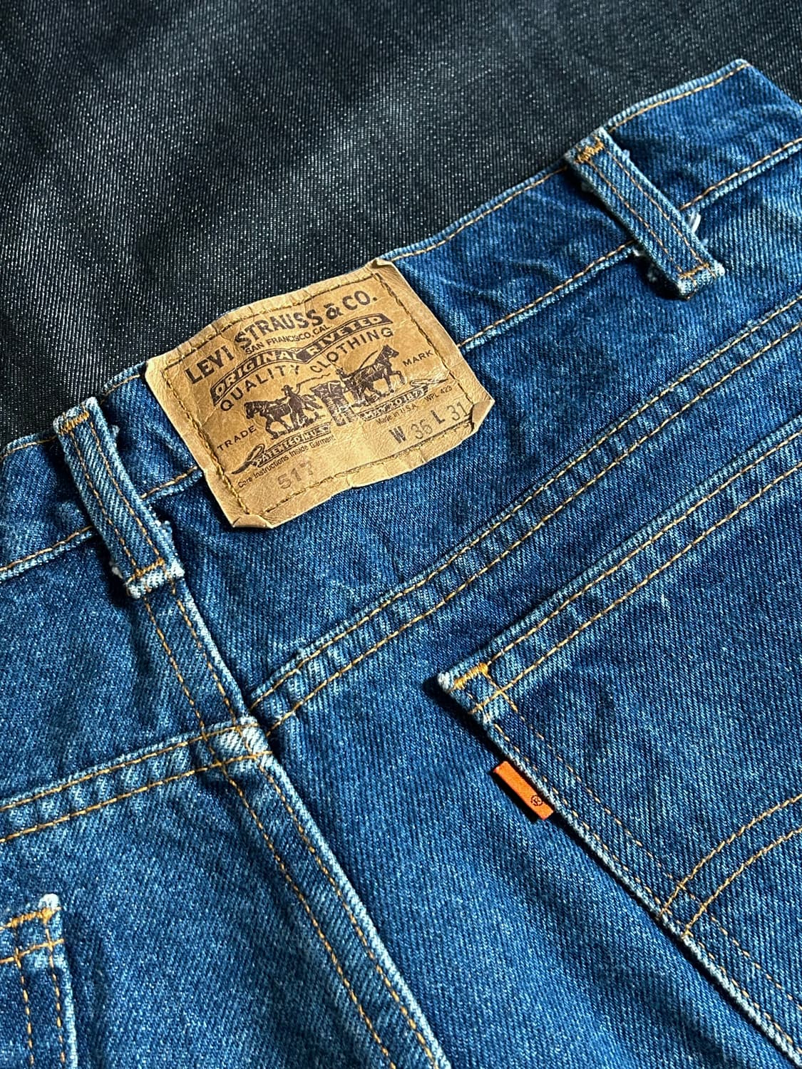 1990s 리바이스 517 오렌지탭 Made in USA 상품이미지10