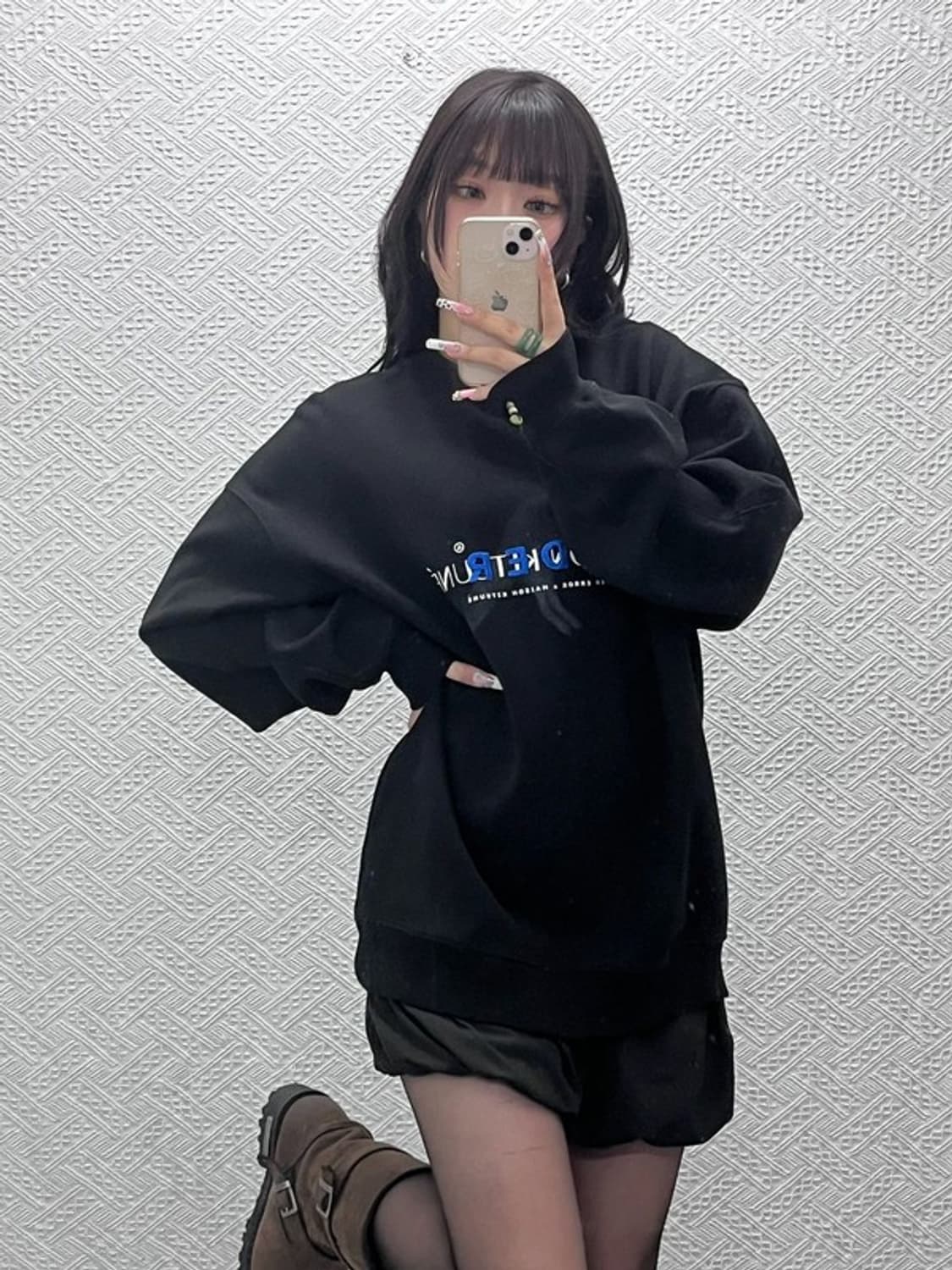메종 키츠네X아더에러 점프폭스 캐주얼 빈티지 맨투맨 3 C11232 상품이미지1