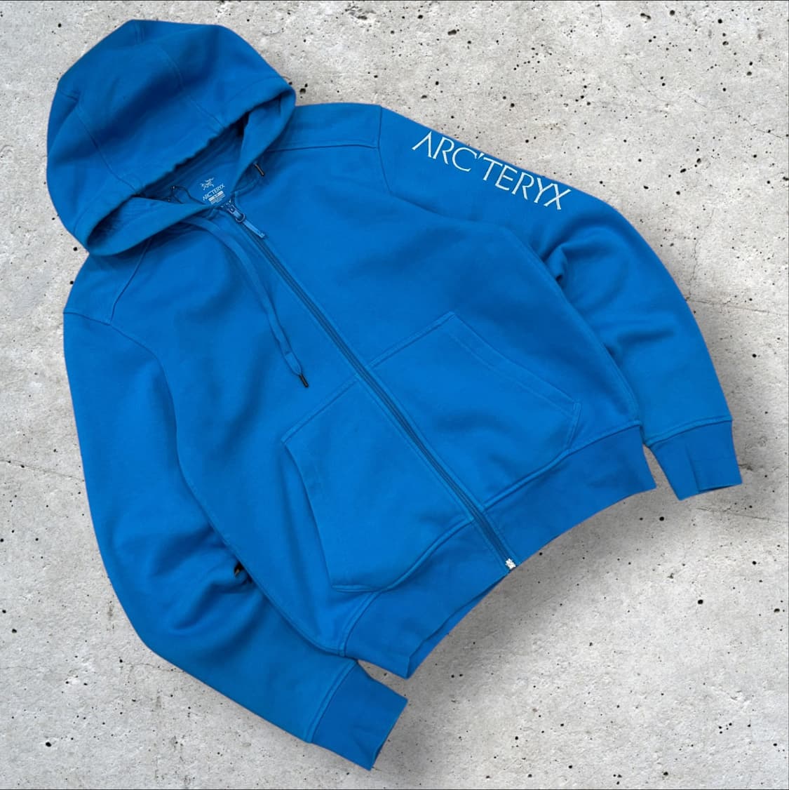 [S] 아크테릭스 빅로고 블루 풀집업 후드집업 B567 상품이미지1