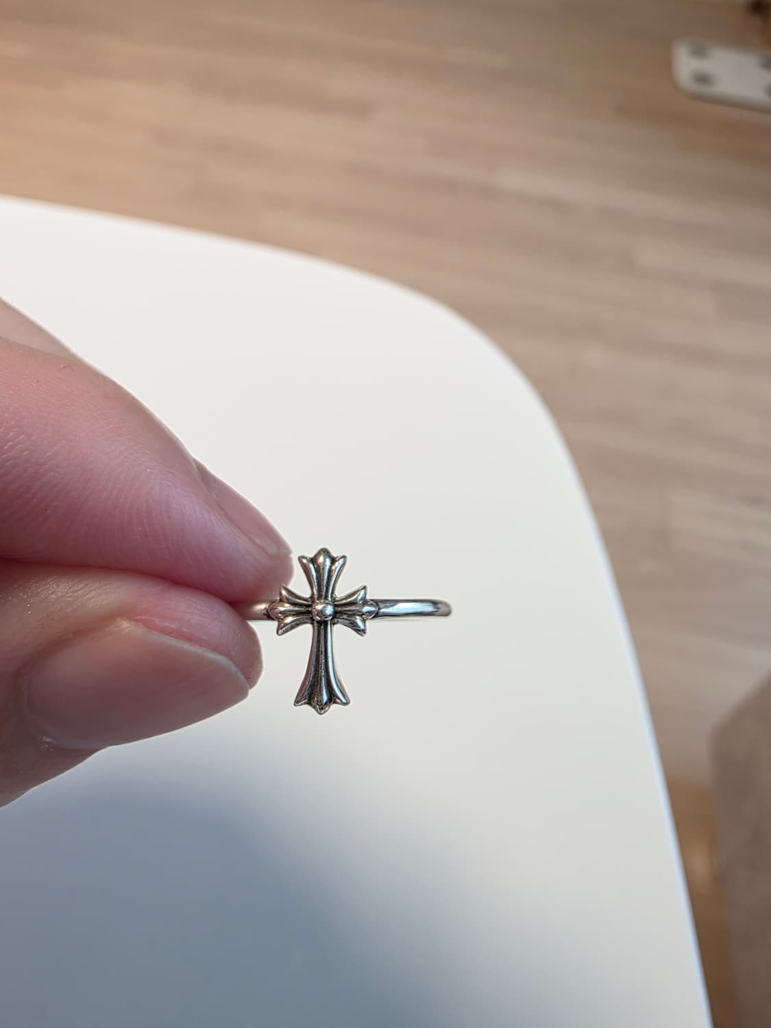 크롬하츠 크로스 버블검링US8 새상품 상품이미지3