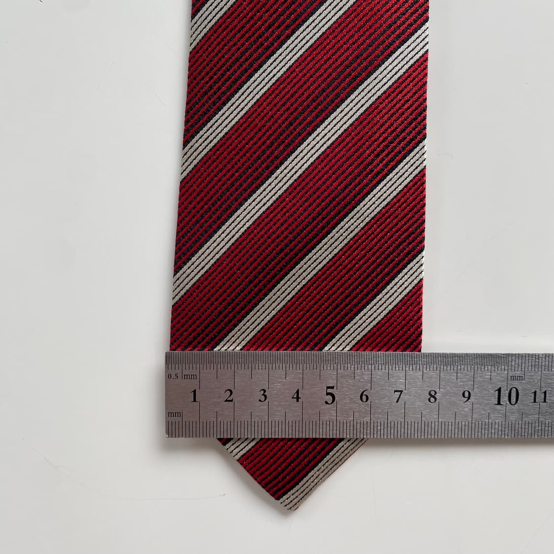 TIME 타임 명품 정품 넥타이 7.3cm 상품이미지9