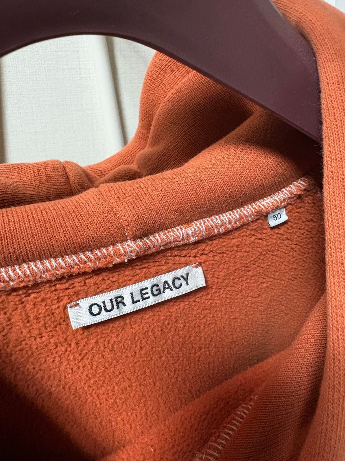 아워레가시 워크샵 후드 테라코타 50사이즈 상품이미지3