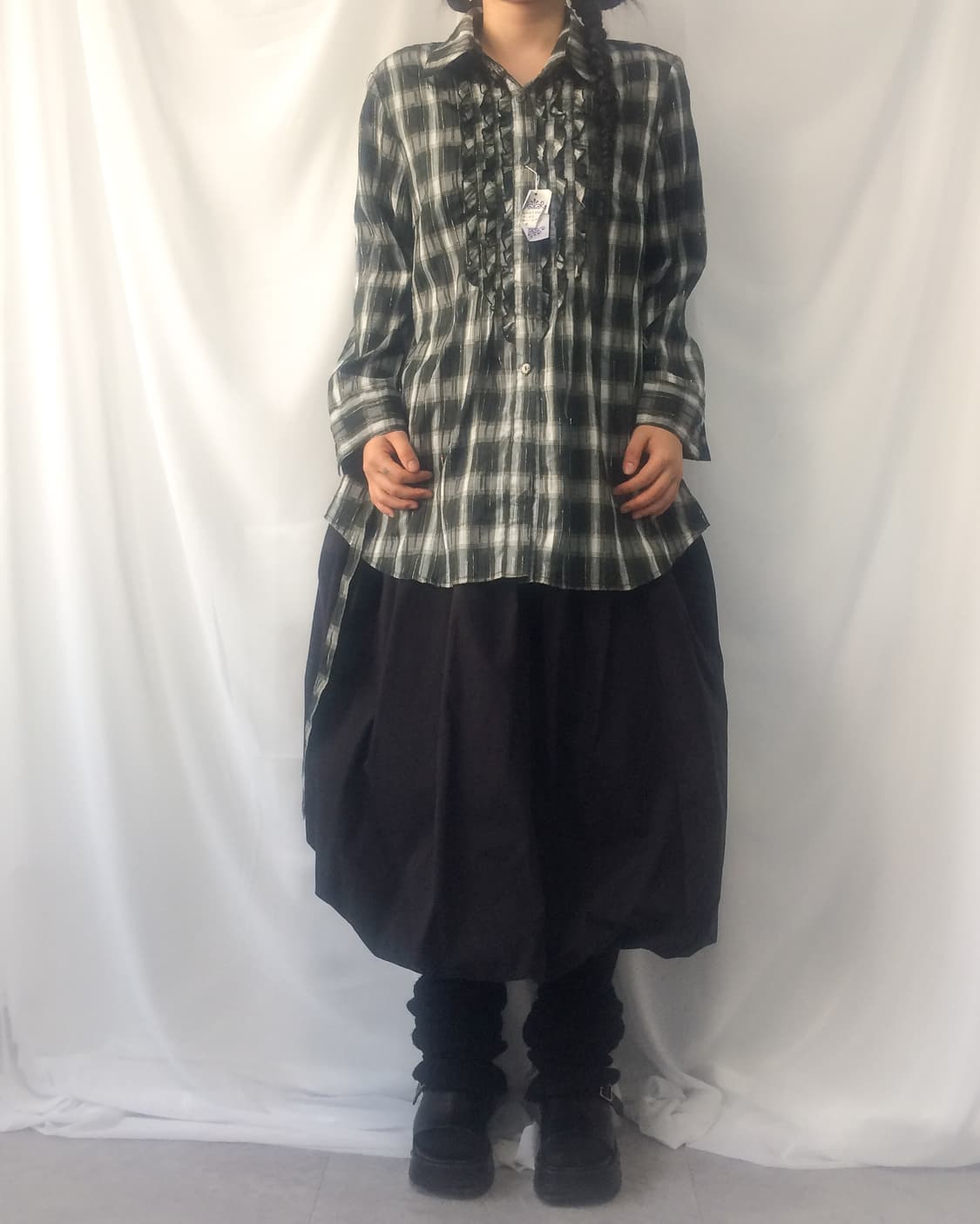 Balloon fit long skirt 상품이미지4