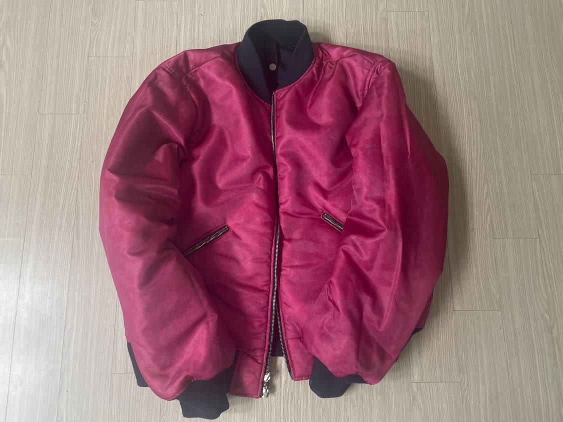 더바이닐하우스 MA-1 네이비(리버시블) 상품이미지5