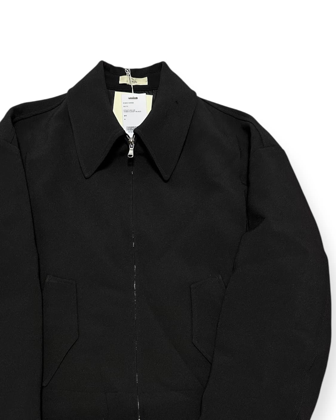 렉토 봄버 자켓 블랙 상품이미지2