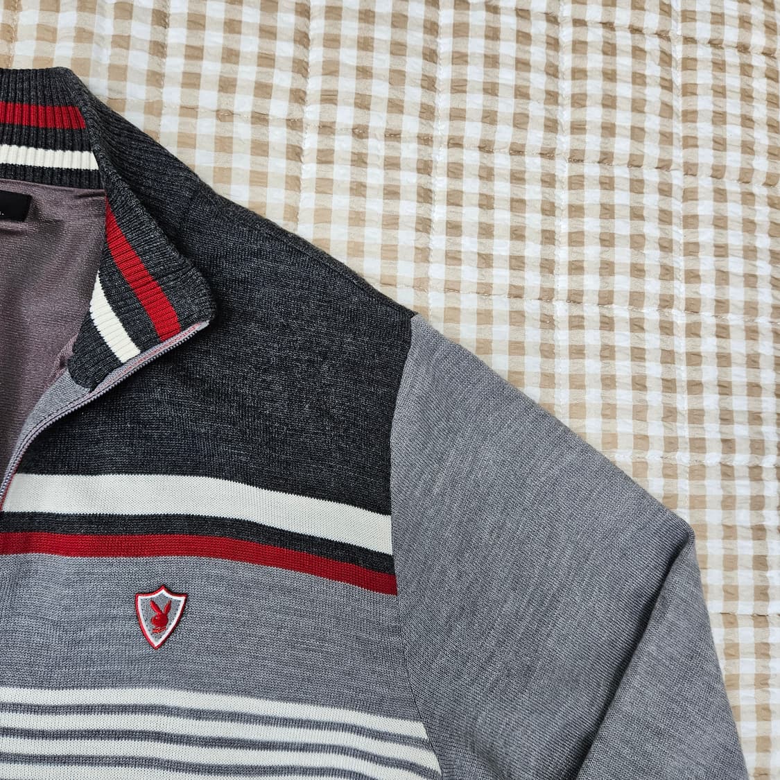 플레이보이 골프 방풍 집업 가디건 남자100 상품이미지3