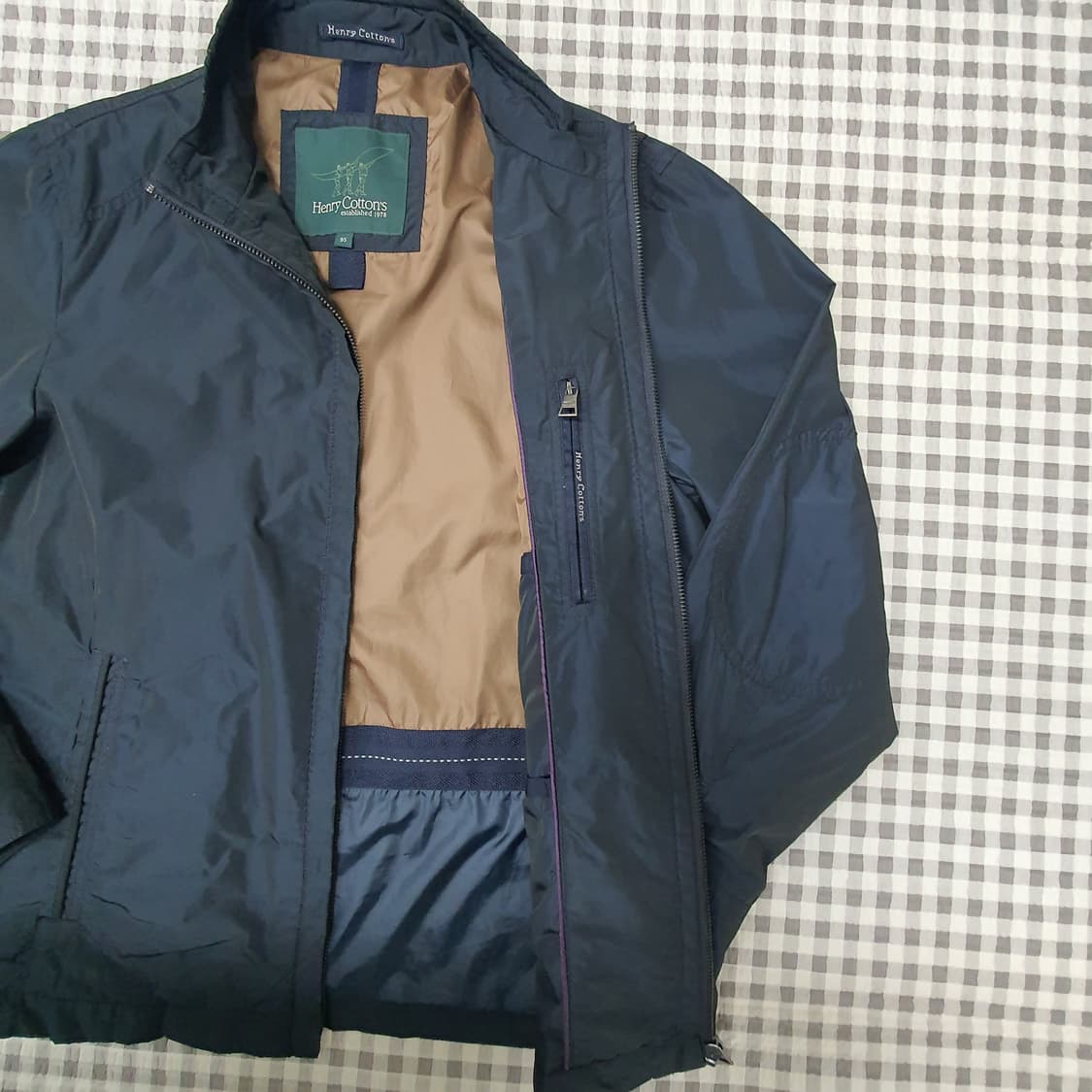 헨리코튼 스윙 바람막이 자켓 남자95~100 상품이미지5