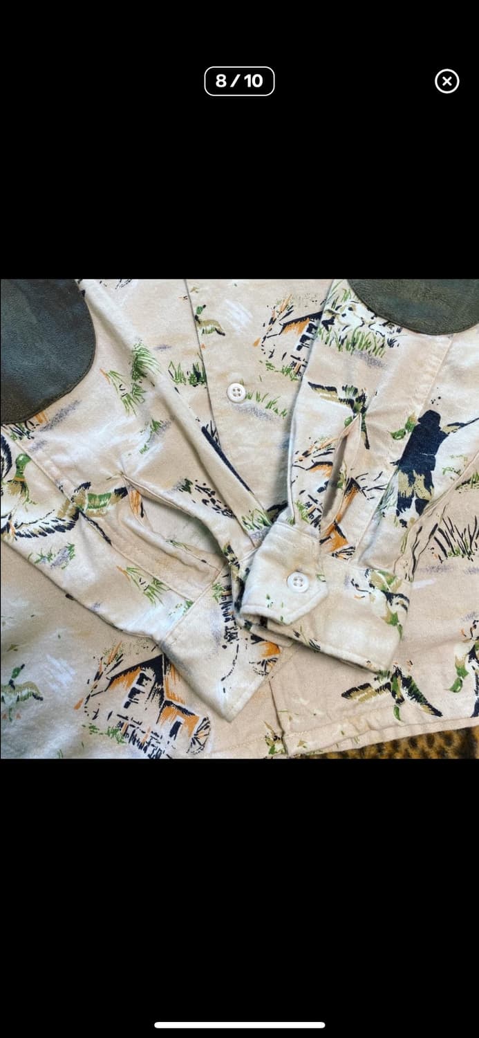 엔지니어드 가먼츠 유니크 패턴 헌팅 셔츠 남방 상품이미지8