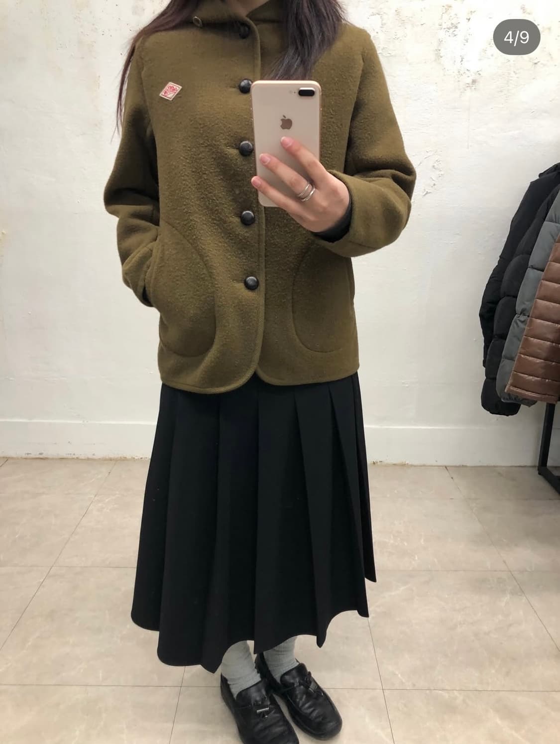 단톤 후드 코트 상품이미지4