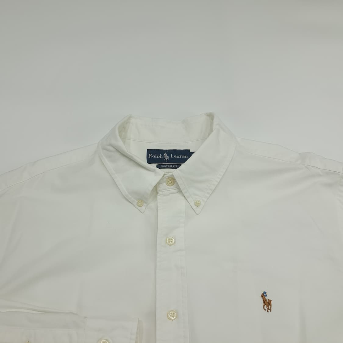 Co634 2XL 폴로 랄프로렌 화이트 긴팔 셔츠 남방 상품이미지3