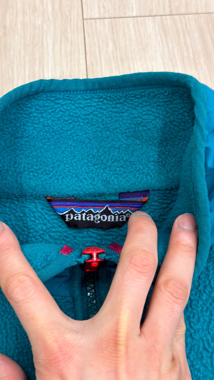 파타고니아 얇은 플리스 자켓 에메랄드 상품이미지3