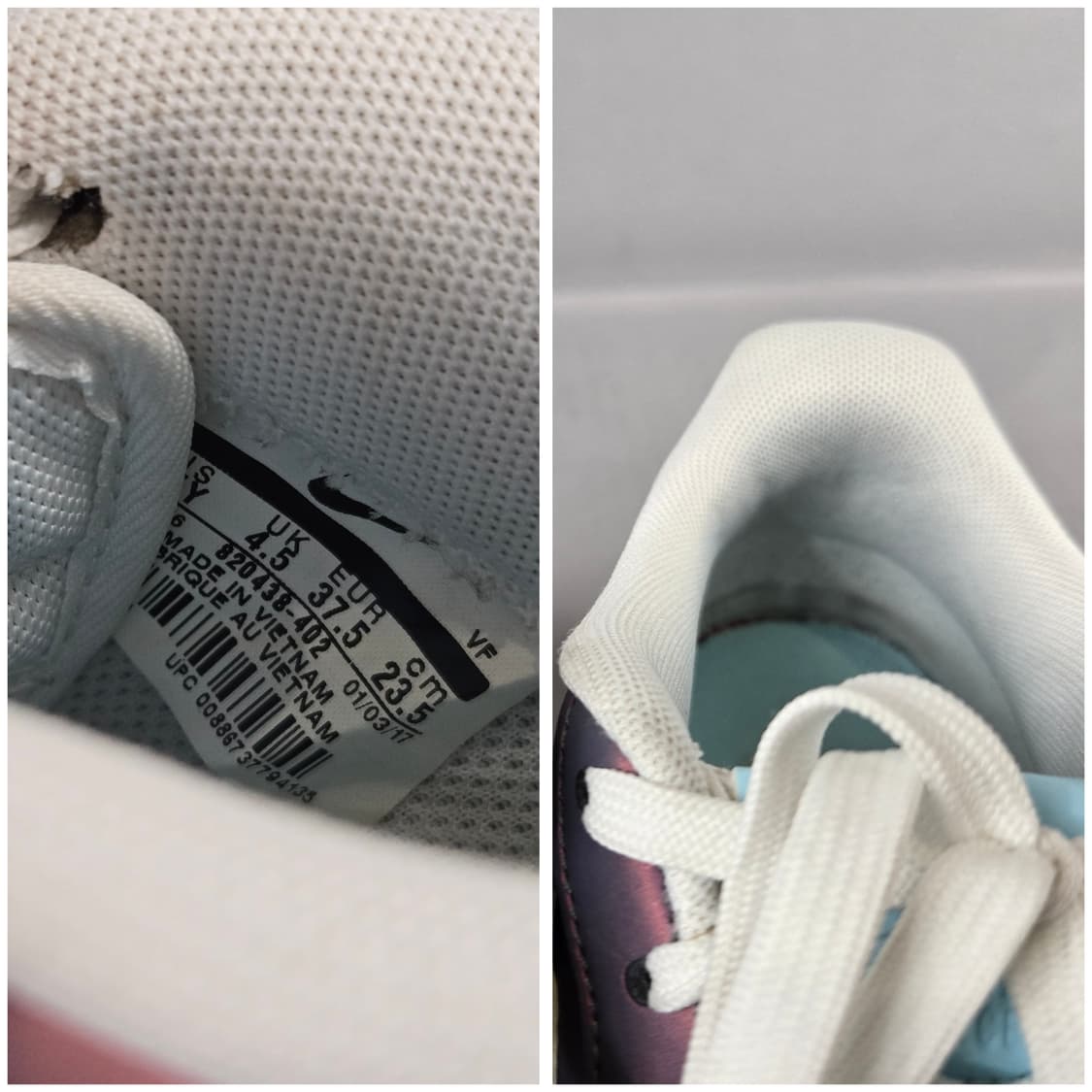 [무료배송]나이키 에어포스1 07 LV8 스틸블루 235 운동화 신발 상품이미지8