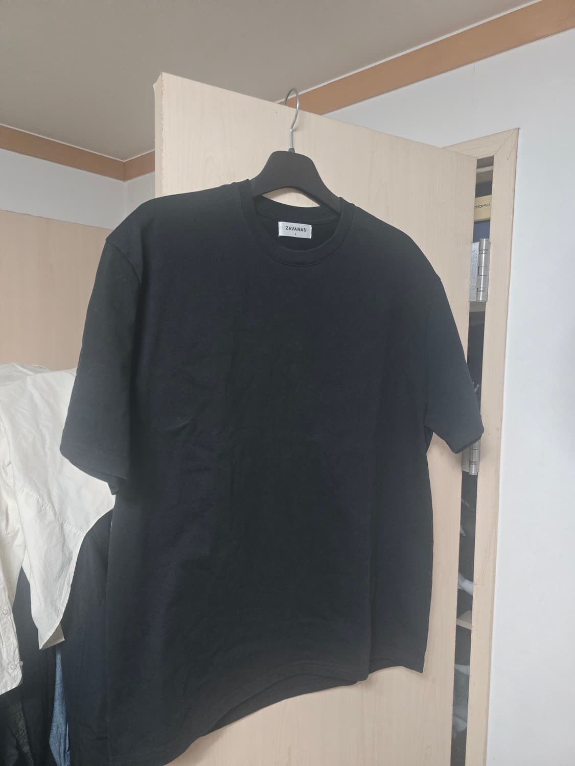자바나스 헤비 코튼 무지 티셔츠 블랙

L 상품이미지2