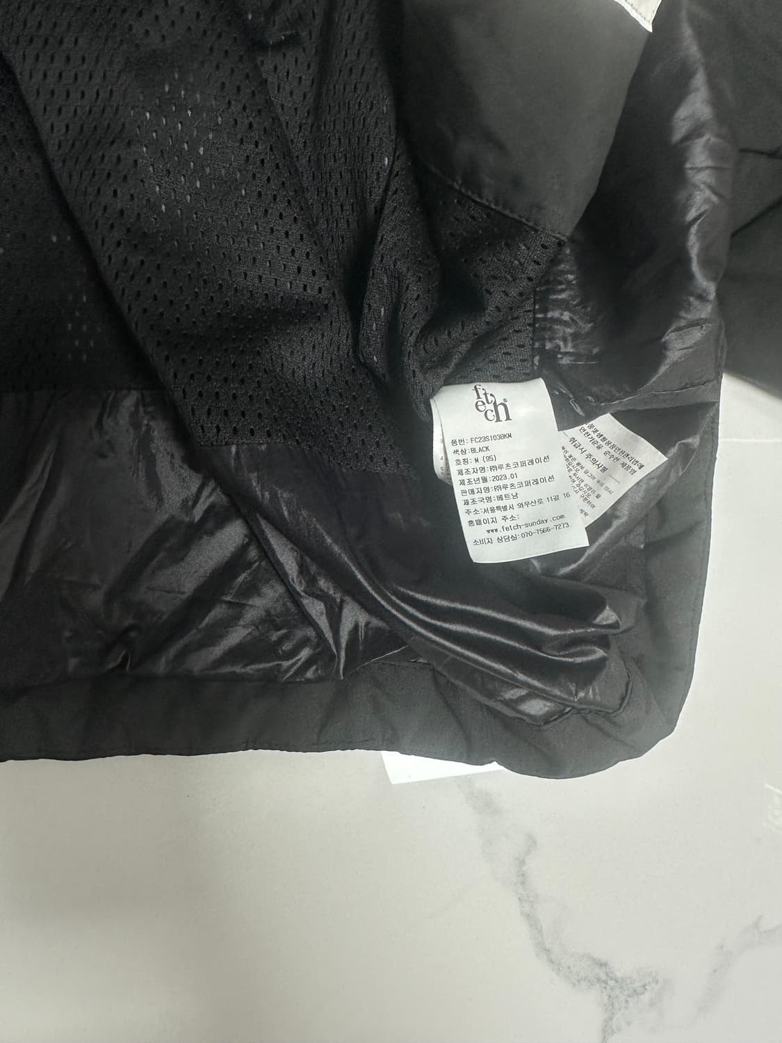 페치선데이 바람막이 자켓 상품이미지4