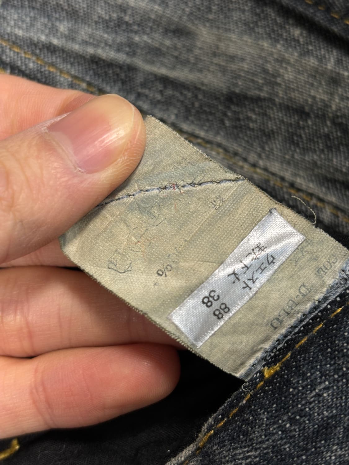 Lowbox 하프 데님팬츠 상품이미지5