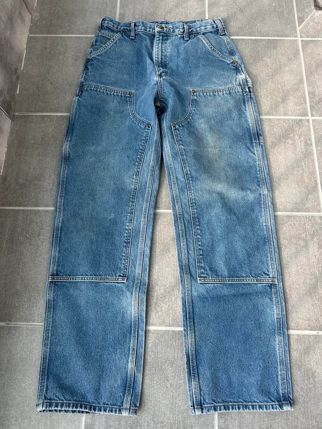 칼하트 b73 덩가리핏 더블니 34x34 상품이미지1