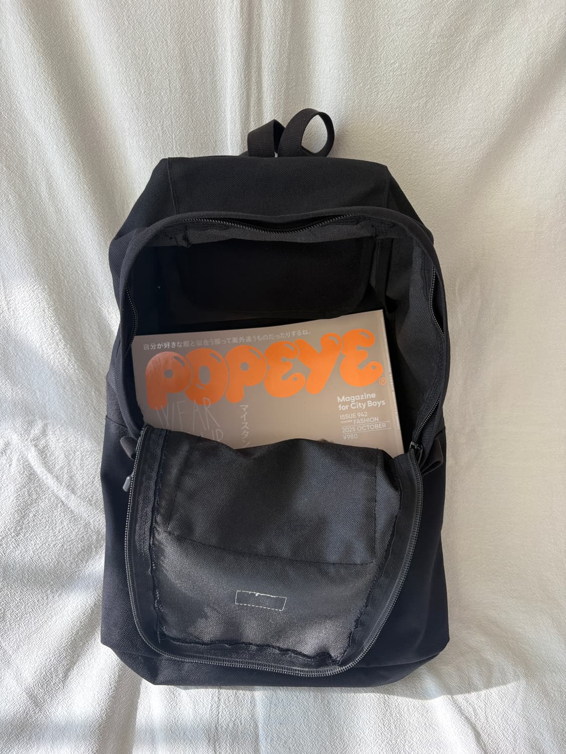 단톤 백팩 (BLACK) 상품이미지3