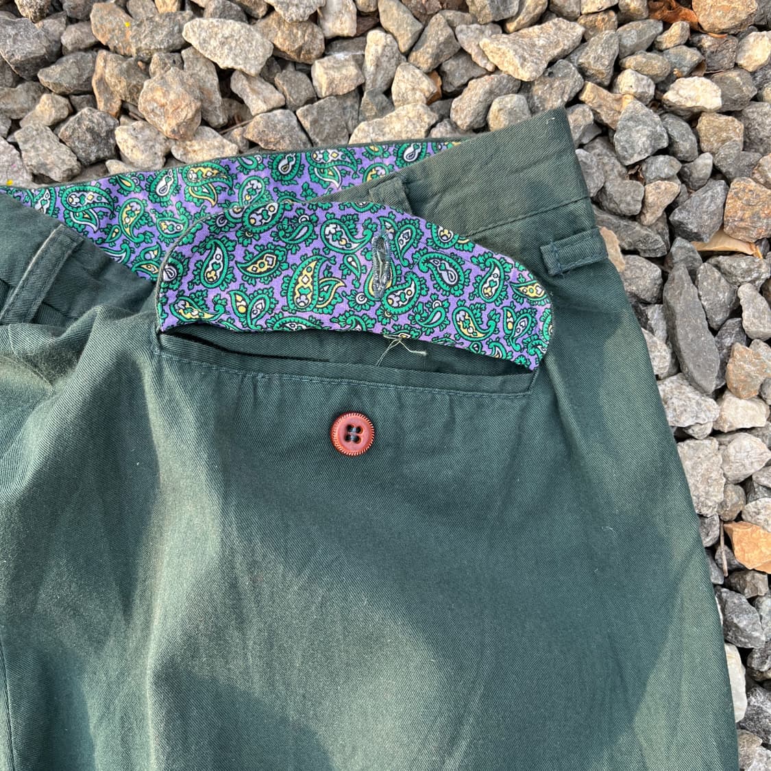 80-90s (made italy) 빈티지 코튼 와이드(실측확인) 상품이미지6