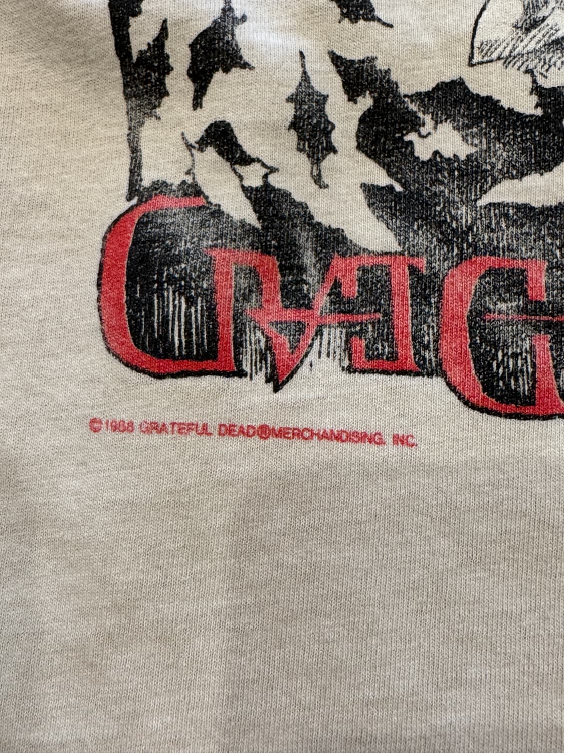 80s 그레이트풀 데드 Fall Tour 티셔츠 (L) 상품이미지4