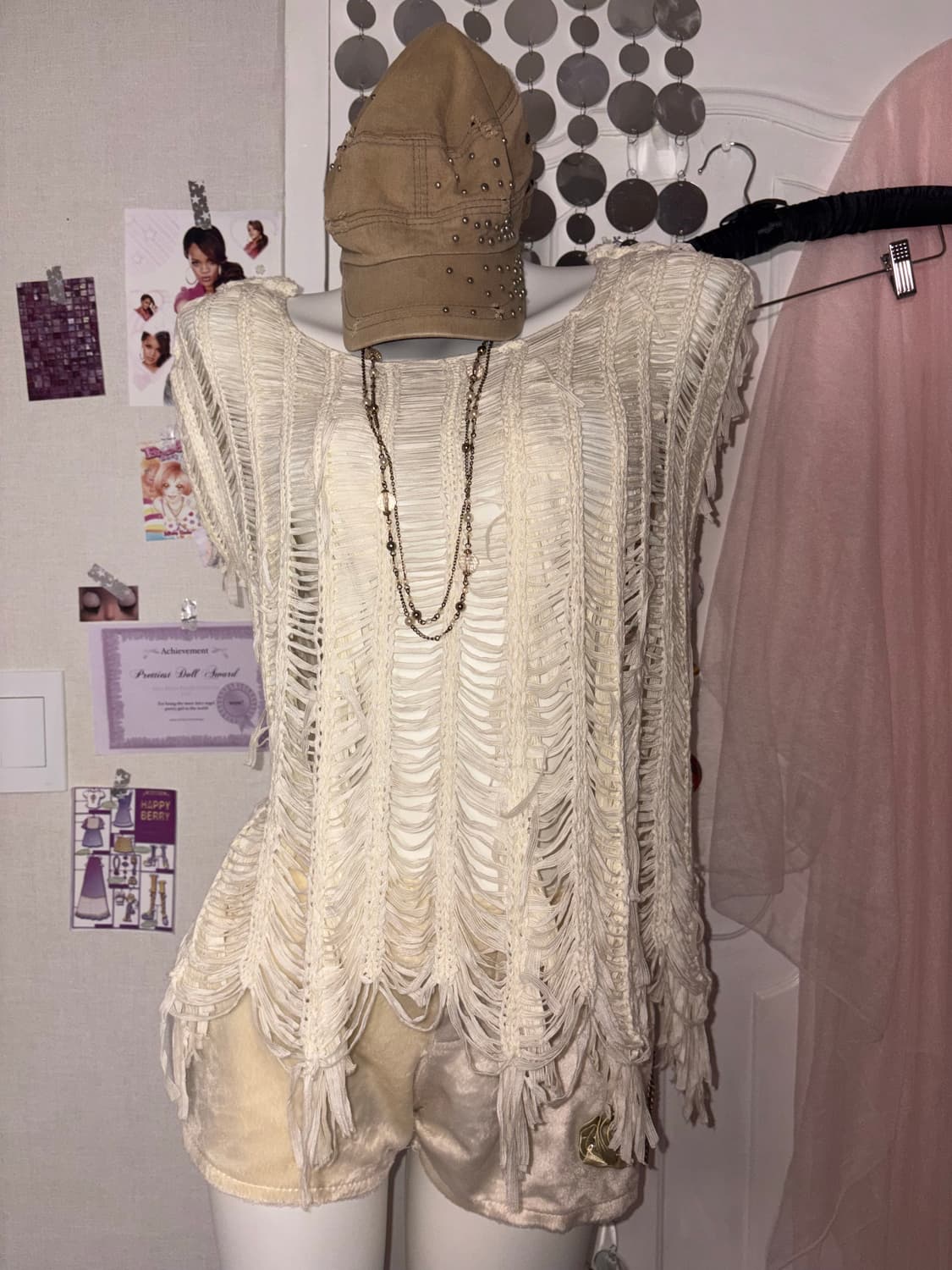 knit tassel top 상품이미지1