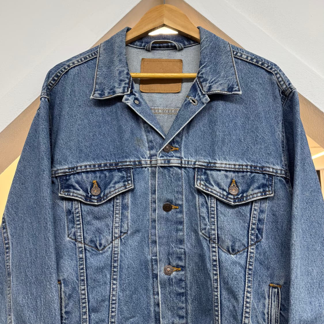 90s 리바이스 타입3 데님 트러커 자켓 made in USA (M) 상품이미지2