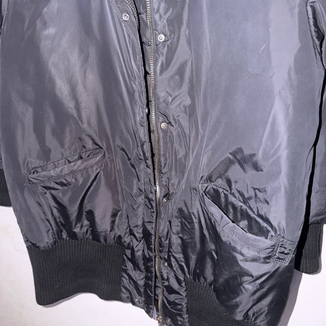 미우미우 후드 오리털 야상 점퍼 46 (오버핏 77까지) 상품이미지7