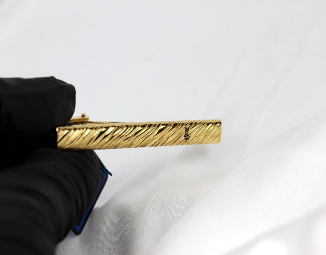 입생로랑 미사용 S등급 5.3cm 남자 명품 넥타이핀 빈티지 상품이미지7