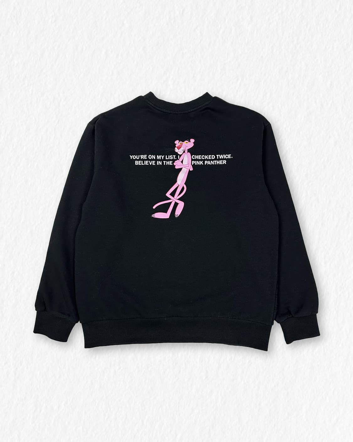 프랭크스톤 x 핑크팬더 기모 맨투맨 상품이미지2