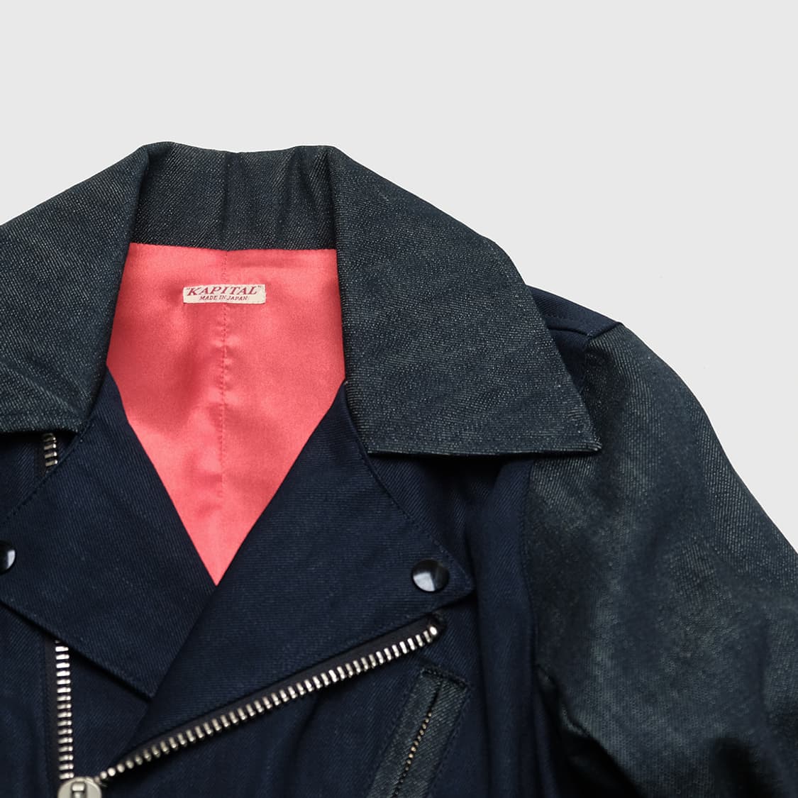 10 oz raw denim rider jacket  상품이미지3