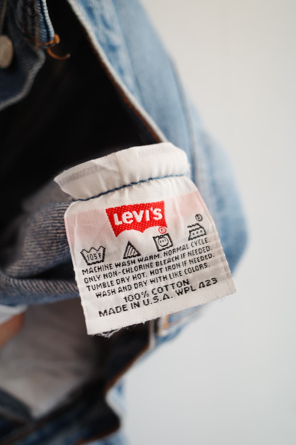 90s Levis 501 빈티지 데님 (MADE IN USA) 상품이미지5