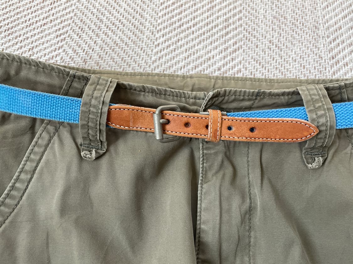 빈티지 컬러 웨빙 벨트 J03643 상품이미지2