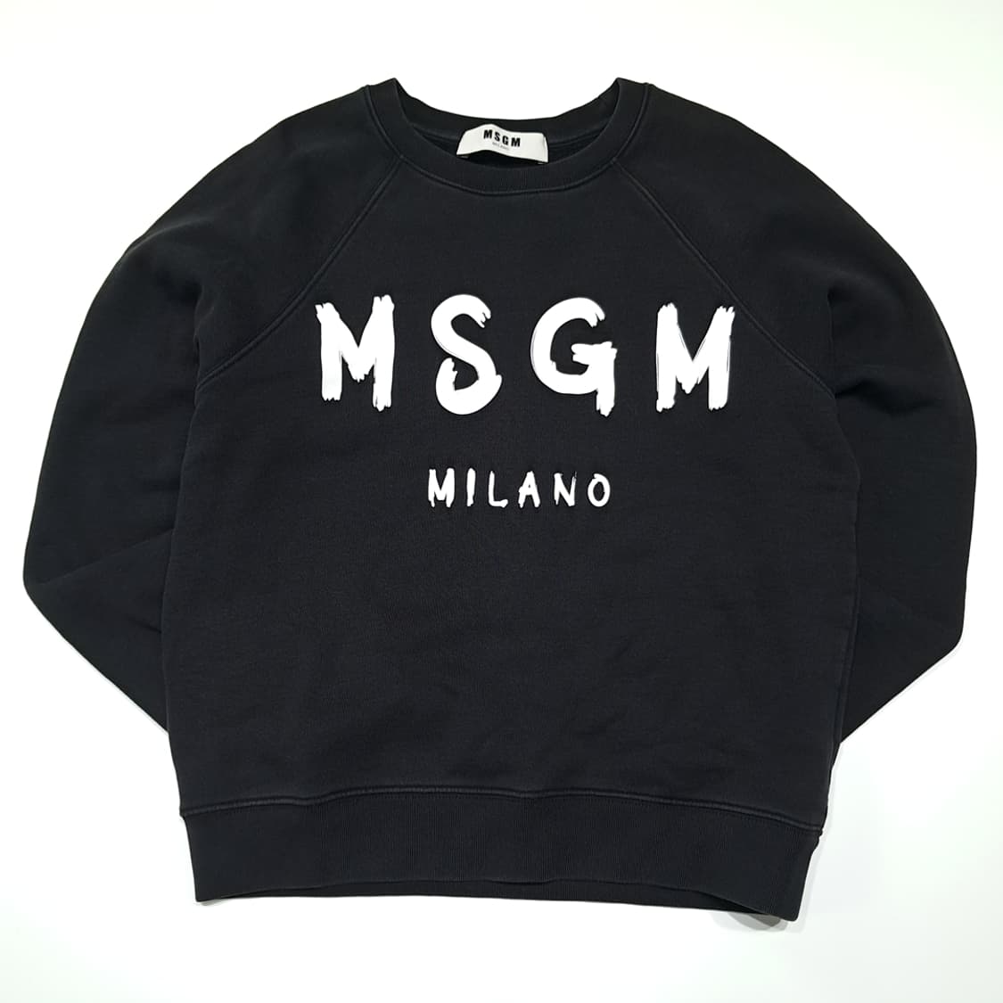 CK056 L MSGM 이태리판 블랙 스웨트셔츠 상품이미지1