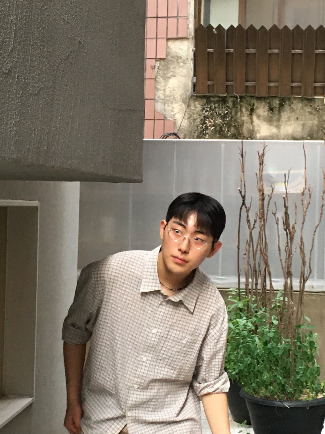 SAKI 은테 안경 상품이미지3