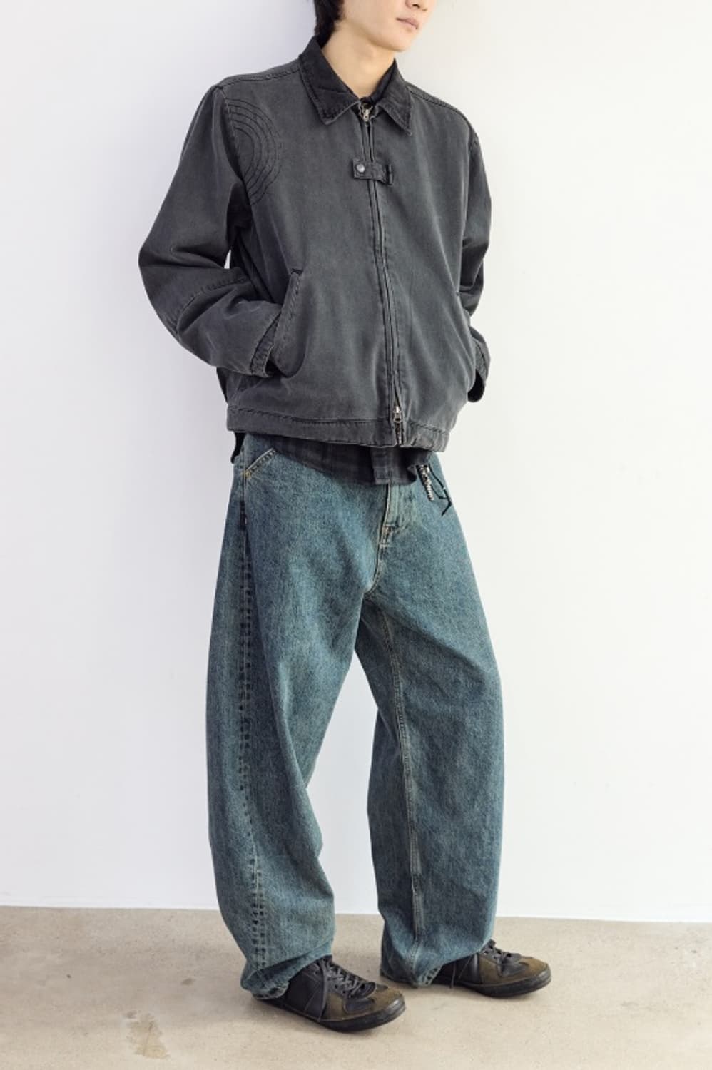 해칭룸 Curve Jeans Vintage blue 상품이미지2