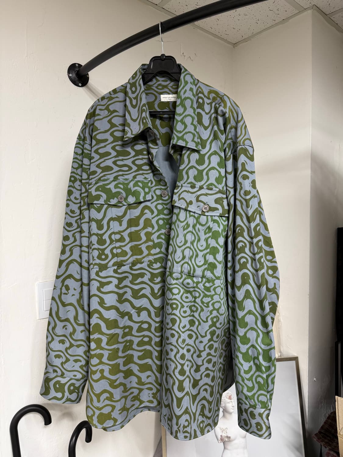 드리스 반 노튼 23fw crowsey 셔츠 상품이미지1