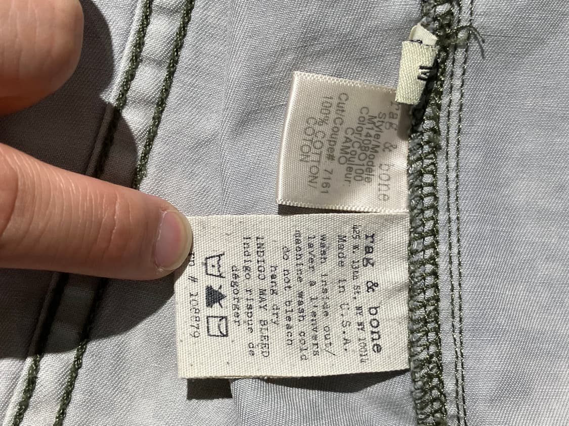 Rag&Bone 카모 트러커 자켓 상품이미지7