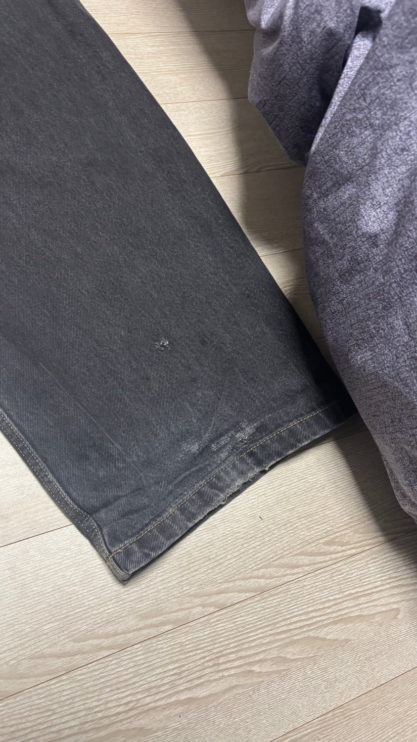 칼하트 브랜든 스톤 워시드 데님 팬츠 L 상품이미지4