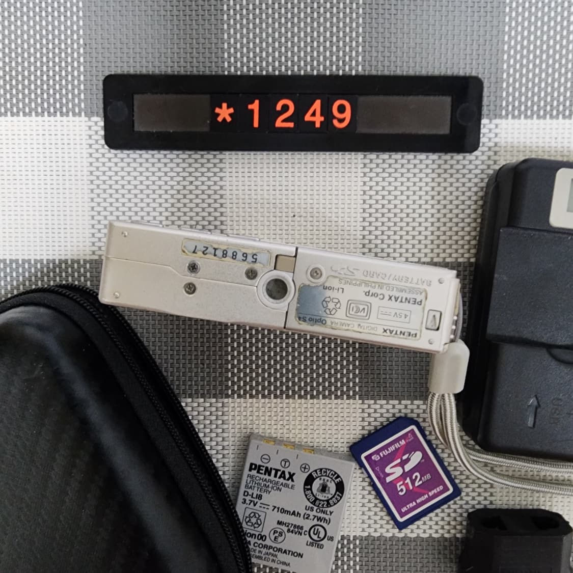 펜탁스 옵티오 S4 디지털카메라 파우치포함 상품이미지5