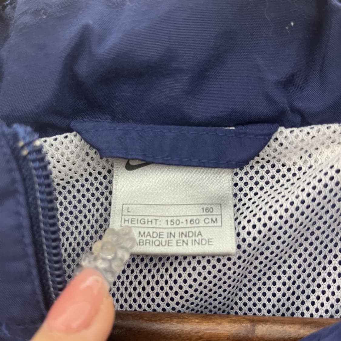 나이키 올드스쿨 레트로 90's 반집업 바람막이 웜업 L C10481 상품이미지5