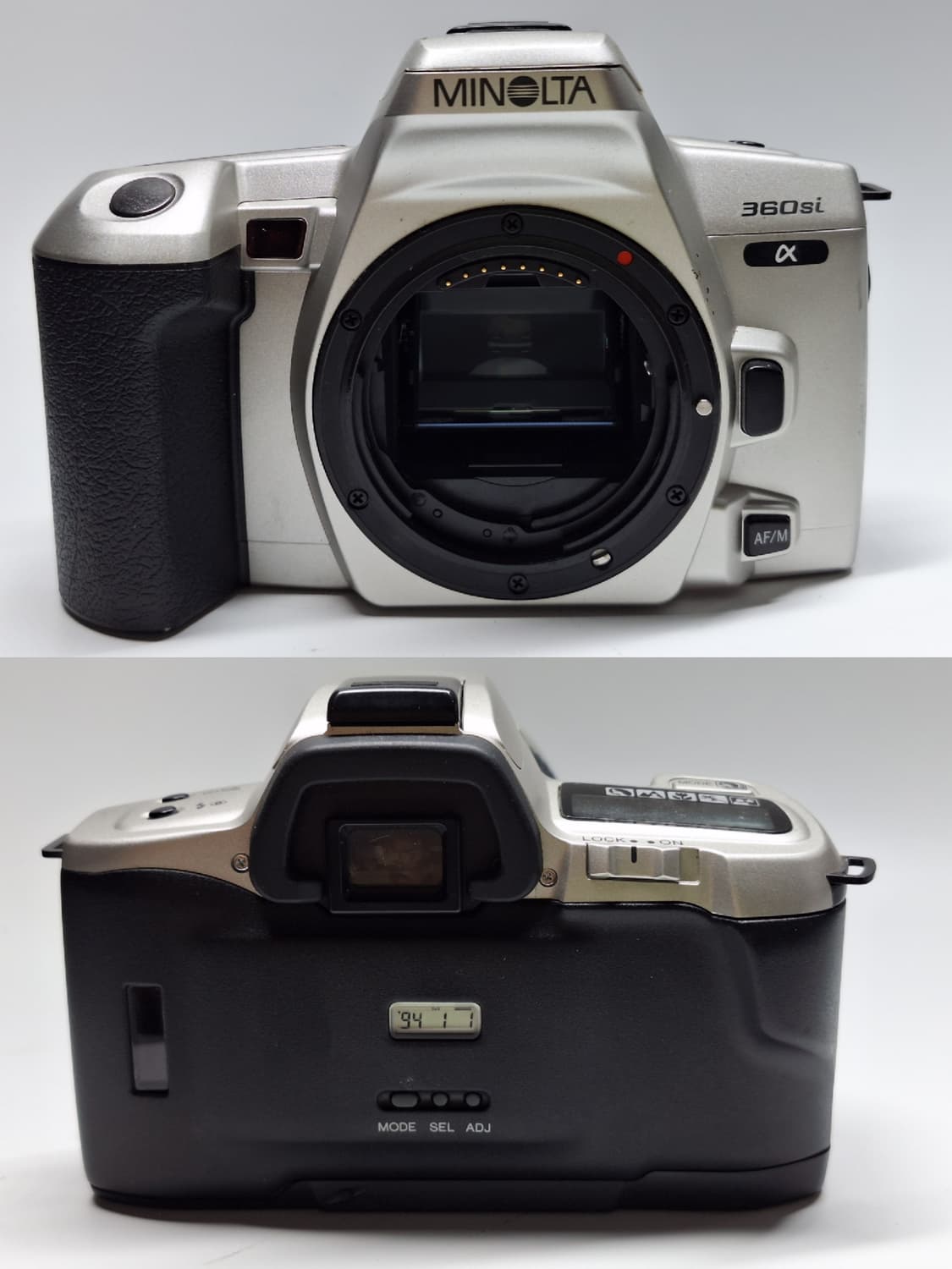 빈티지 필름카메라 풀세트/미놀타 a-360si 100-300mm 망원렌즈 상품이미지6