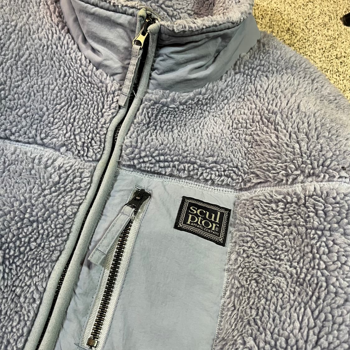 스컬프터 플리스 집업 자켓 상품이미지2