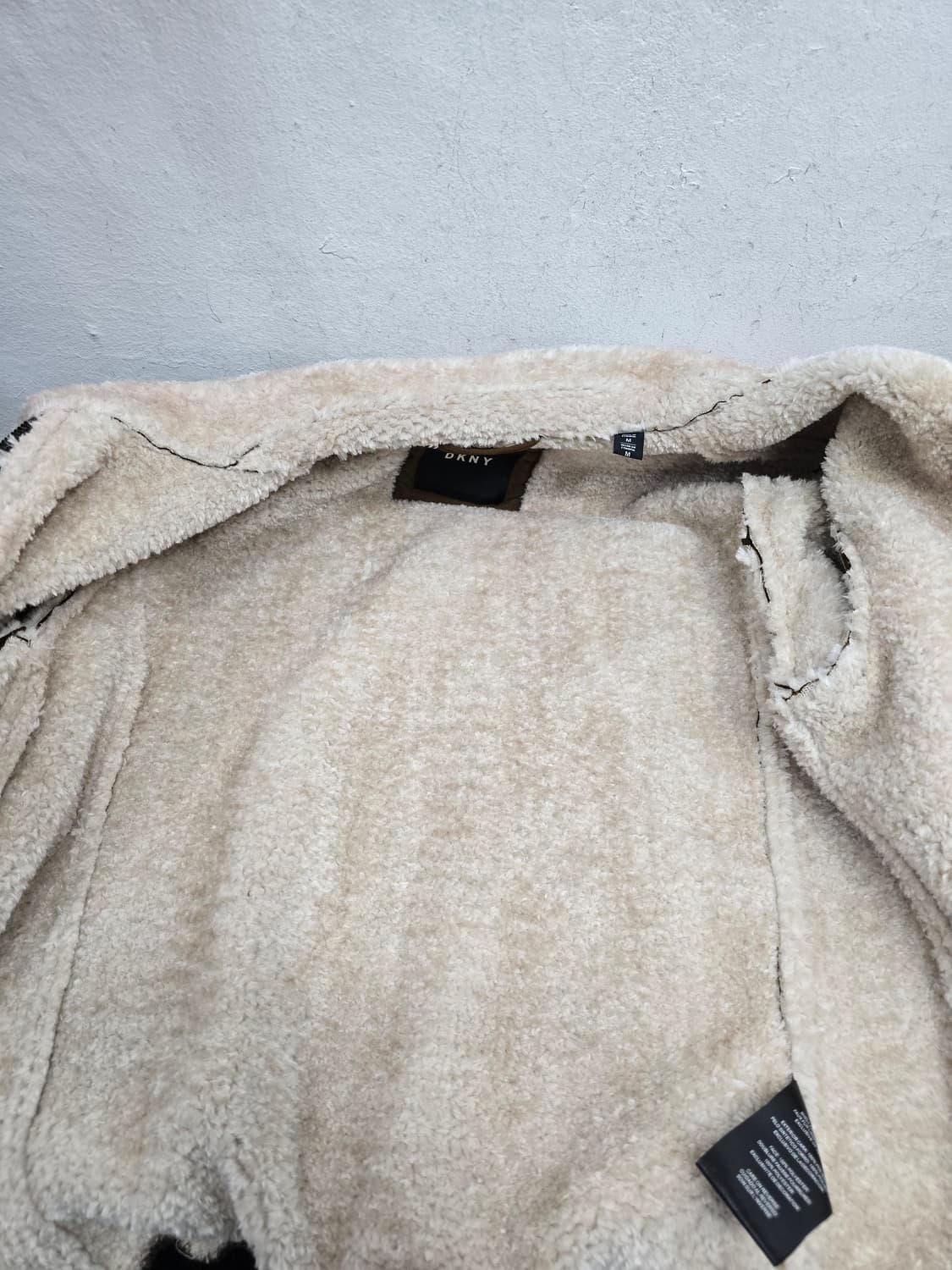 DKNY 무스탕 자켓 브라운 상품이미지8