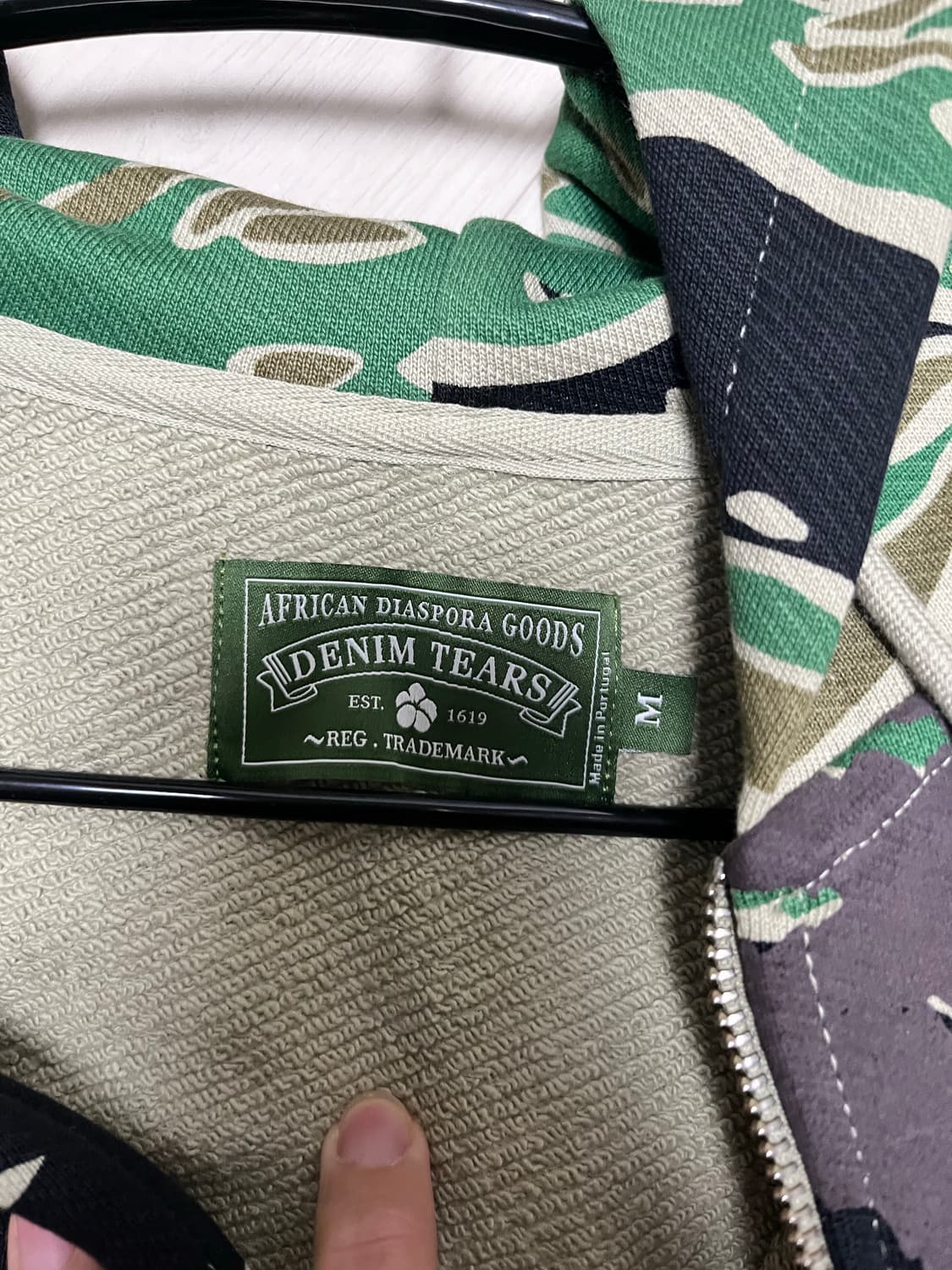 데님티어스 후드집업 상품이미지2