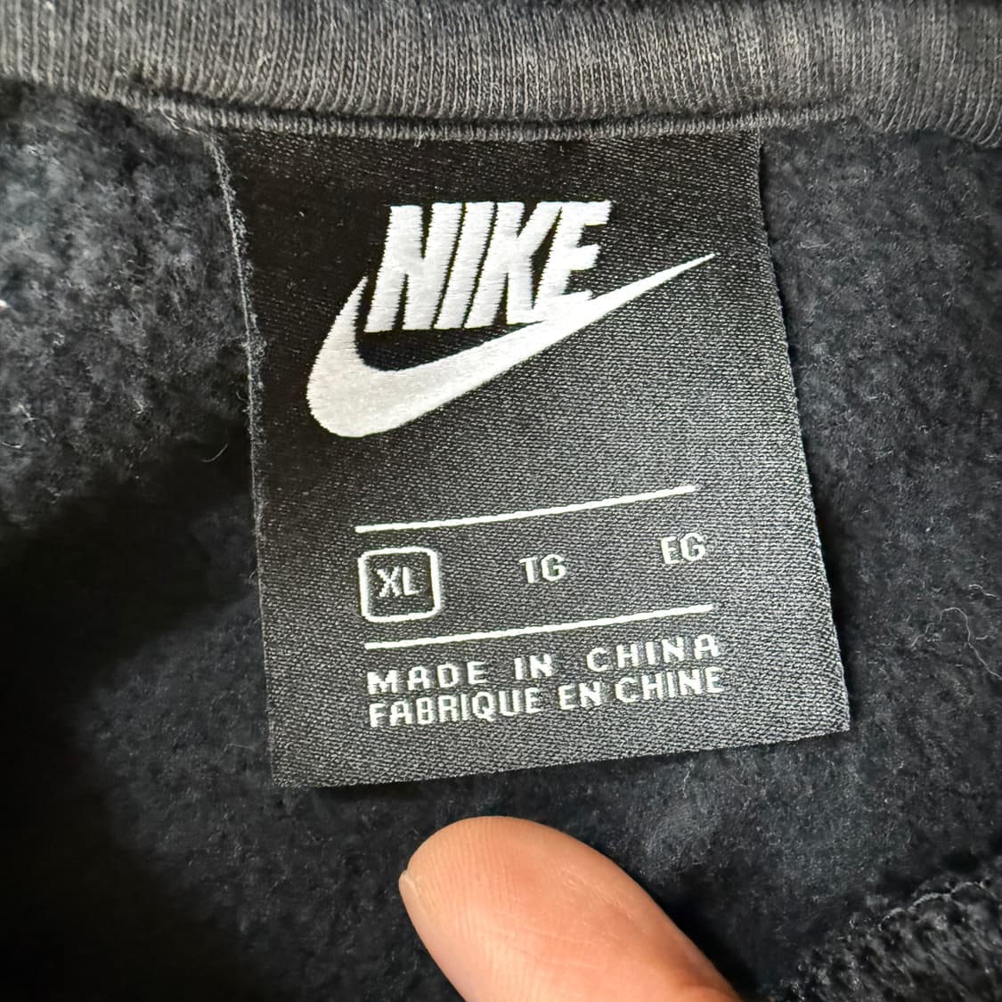 XL 나이키 클럽 기모 맨투맨 0320T 상품이미지3